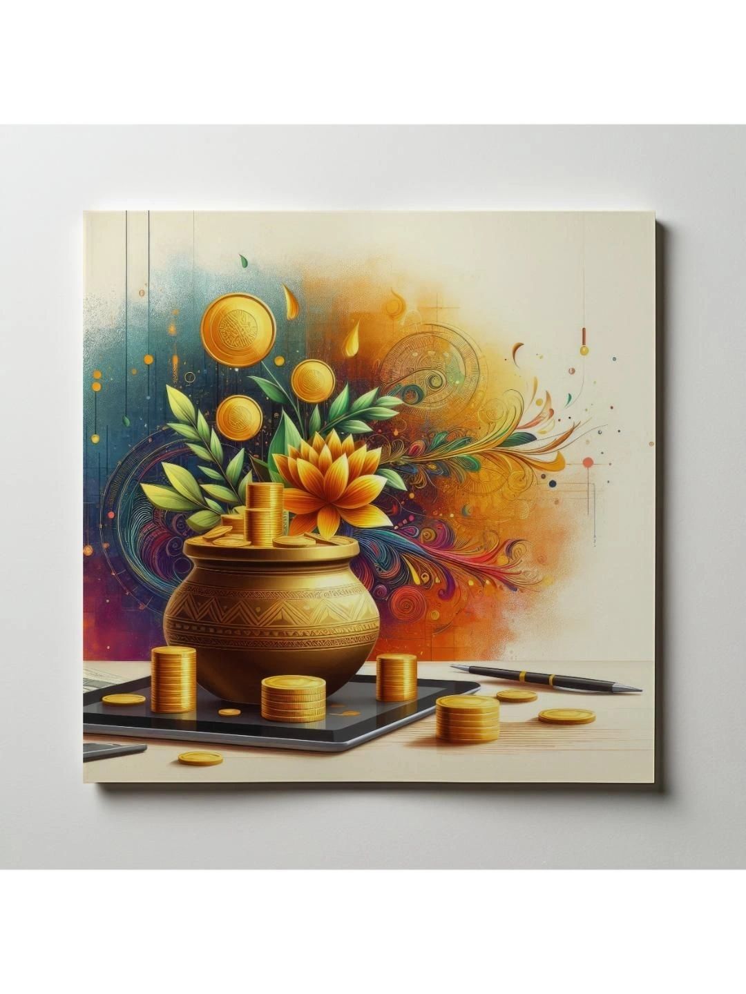 ARTOLIC Yellow Self-Adhesive Wall Sticker-picture-38