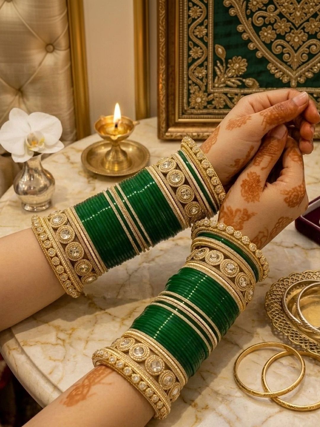 Anuja Copper-Plated Kundan Bangle-picture-44