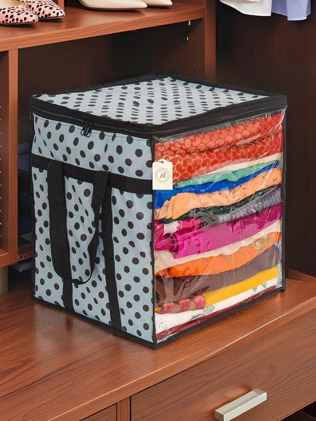 AARON INC Black Set of 1 Reusable Multi-Utility Organisers-picture-36