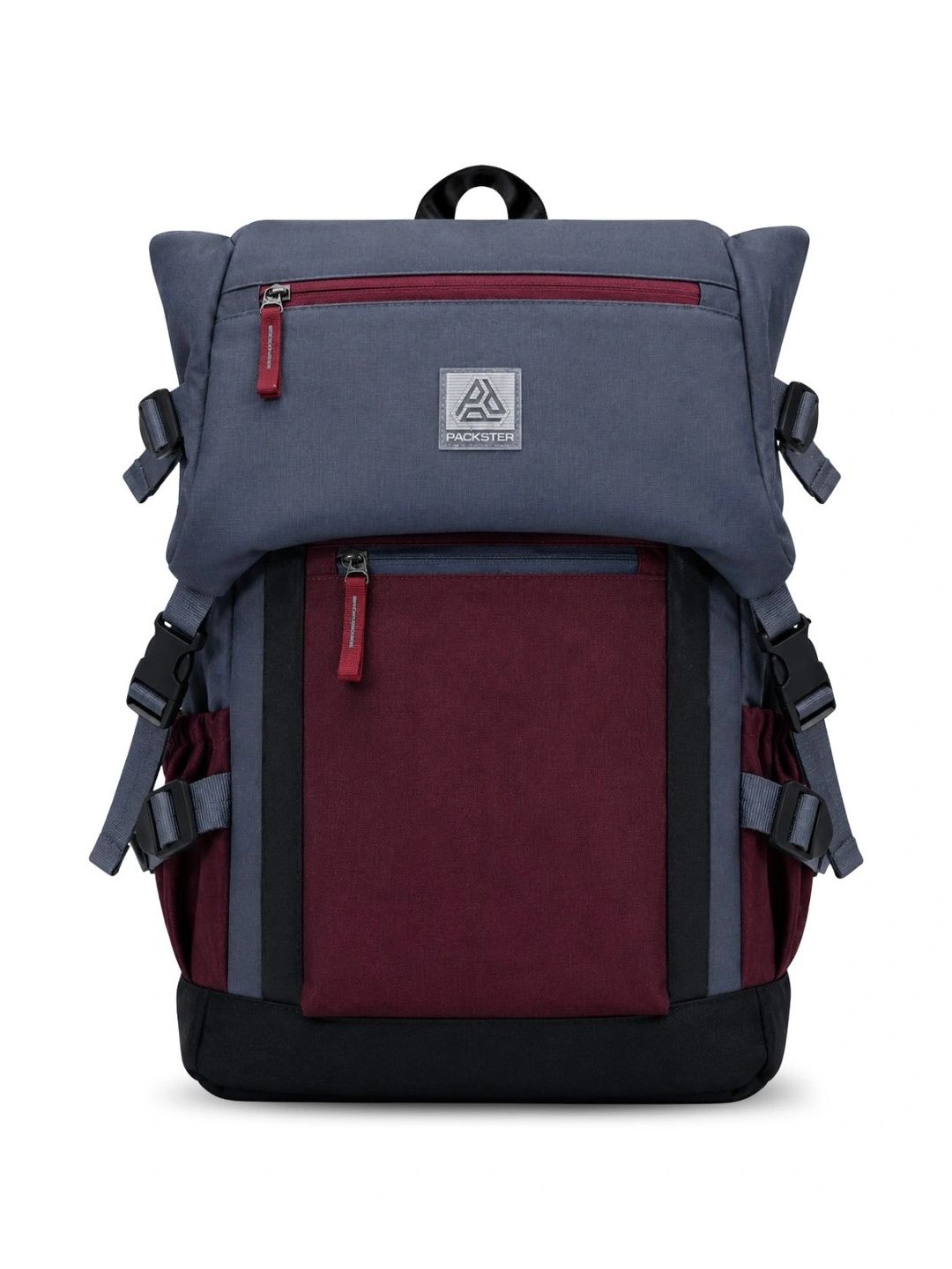 Packster Unisex Brand Logo Contrast Detail Backpack-picture-19