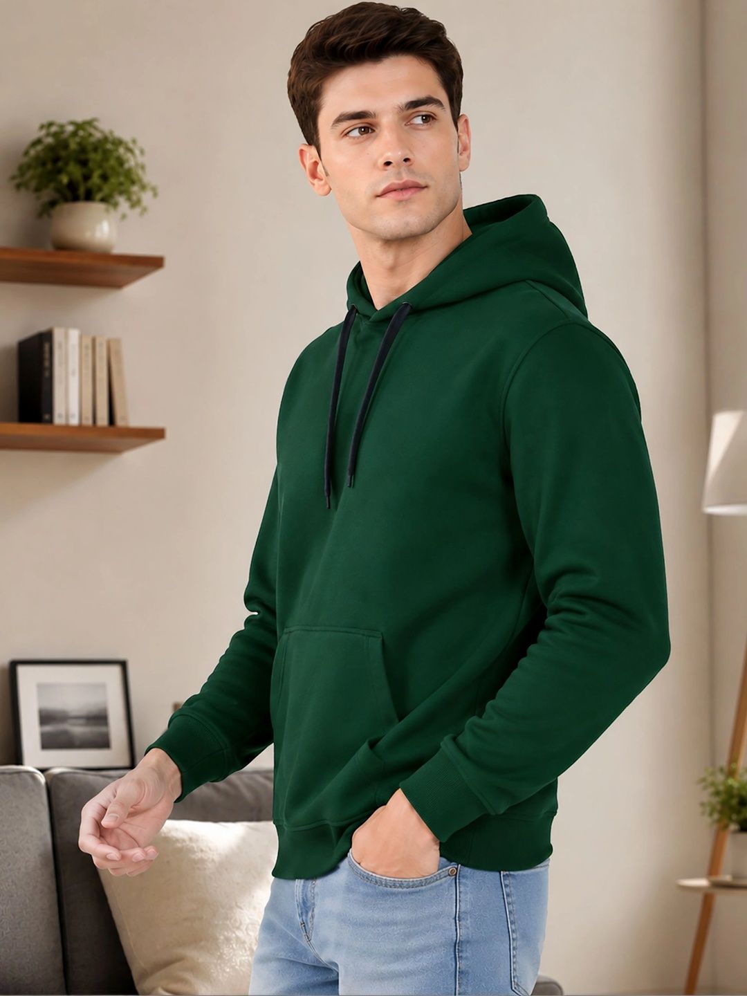 SZN Men Printed Hooded Sweatshirt-picture-38