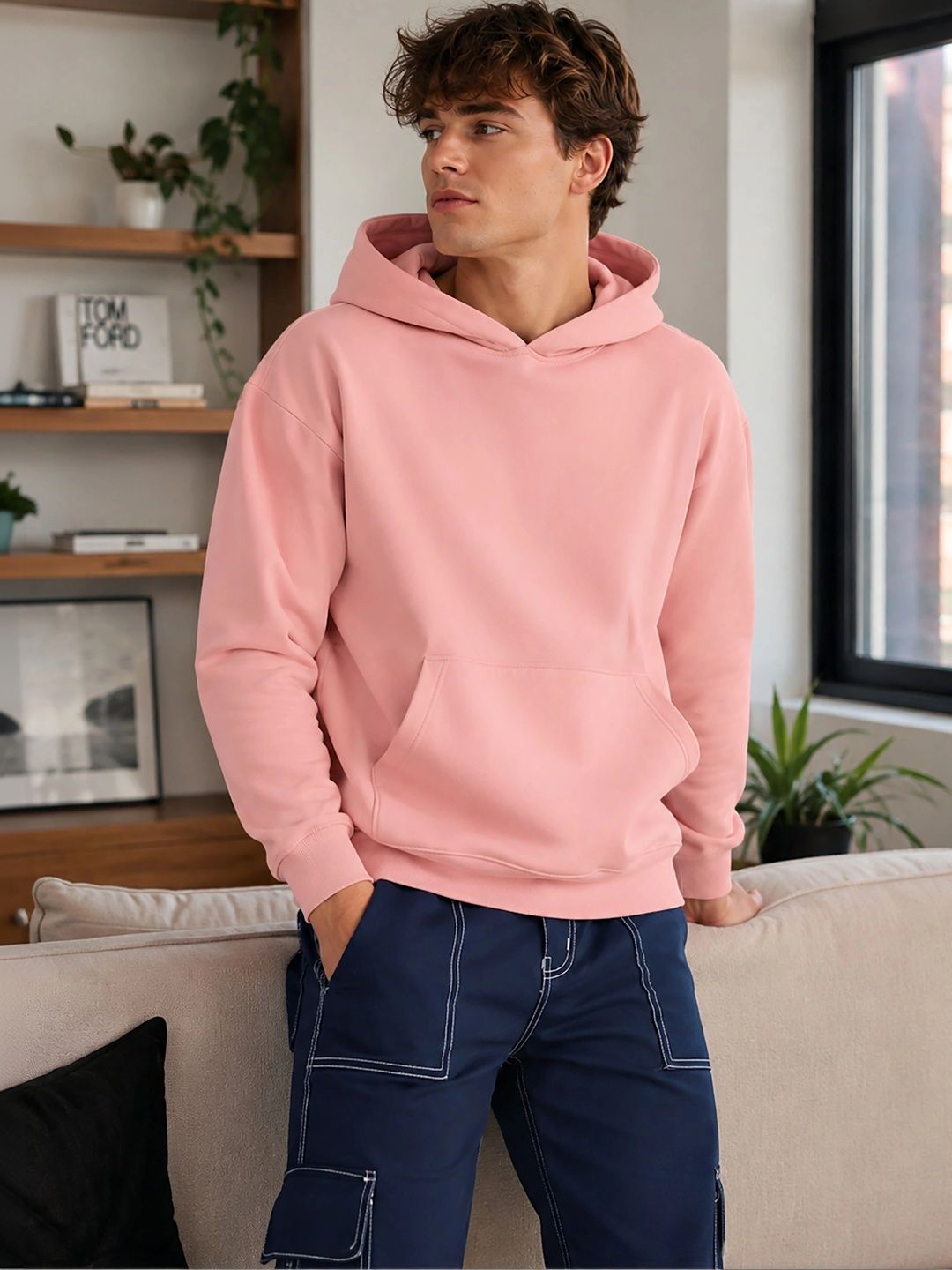GLITO Men Printed Hooded Sweatshirt-picture-15