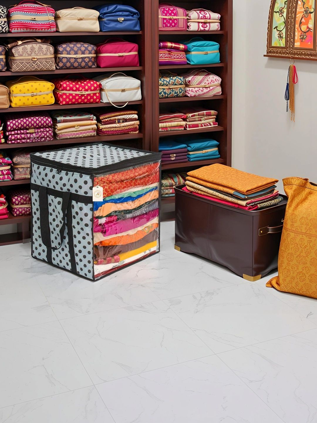 AMAK INC Black Set of 1 Reusable Multi-Utility Organisers-picture-3