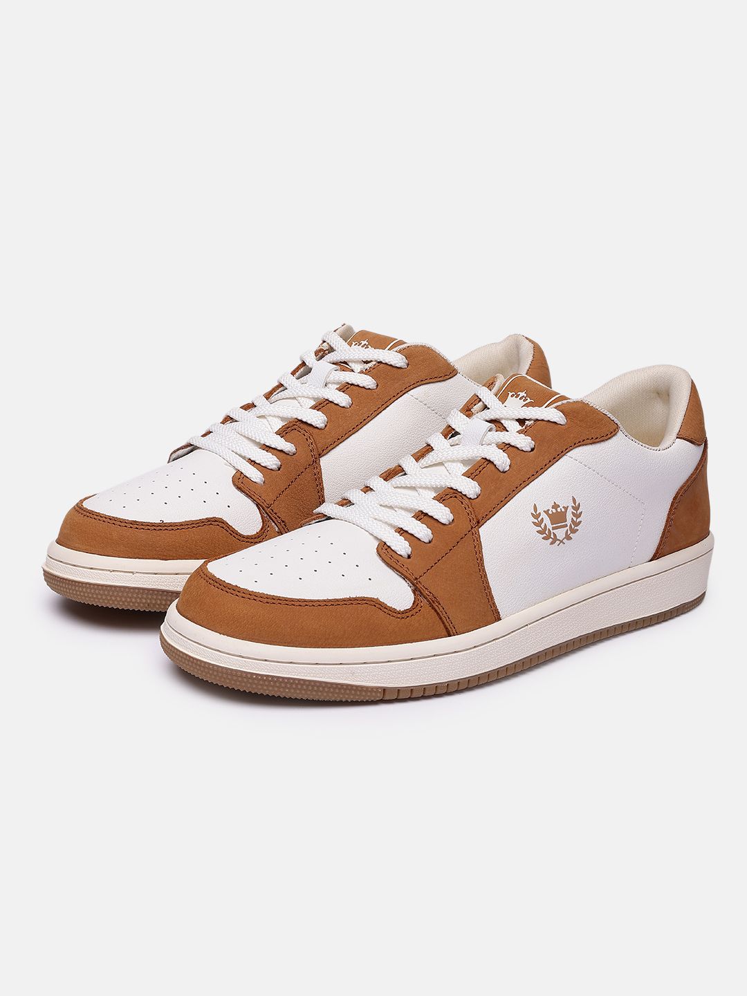 Louis Philippe Sport Men Colourblocked Leather Sneakers-picture-52