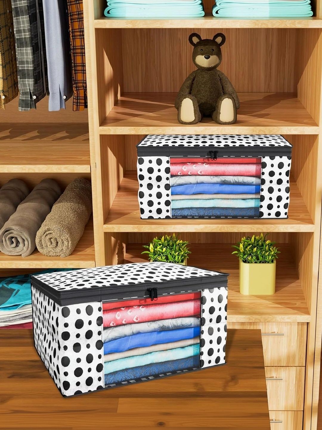AARON INC Black Set of 1 Reusable Multi-Utility Organisers-picture-36
