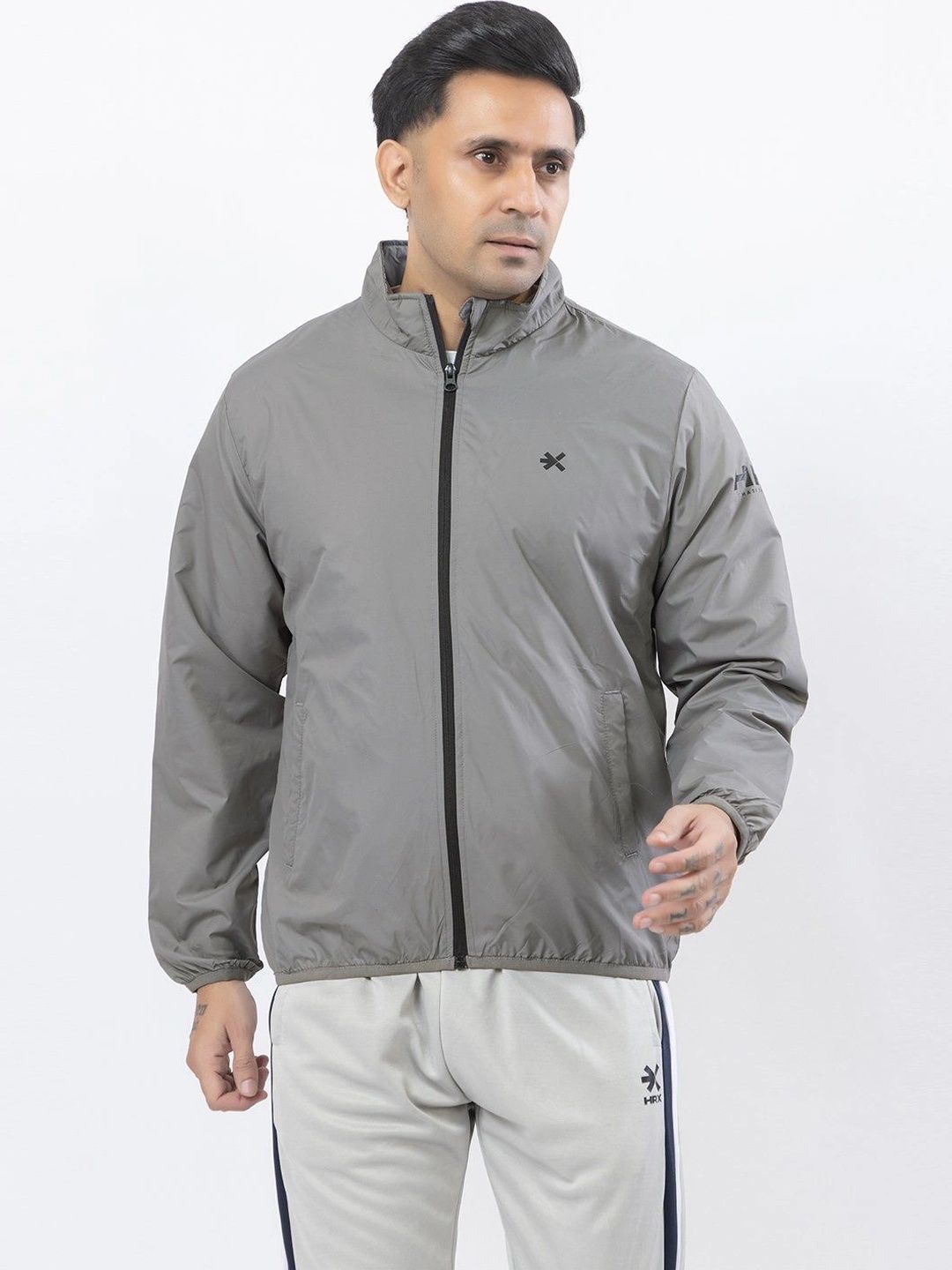 HRX by Hrithik Roshan Men Brand Logo Lightweight Sporty Jacket-picture-50
