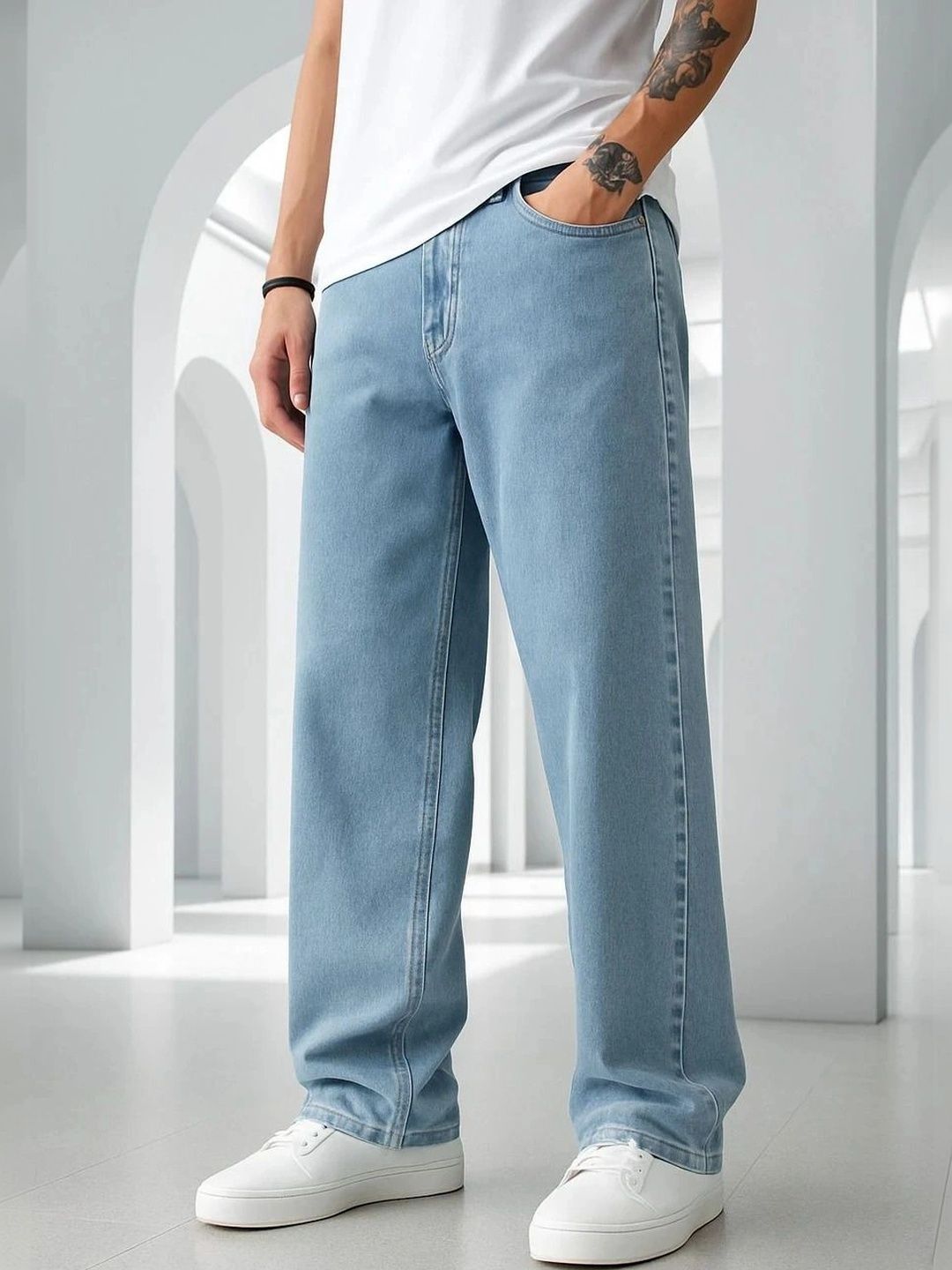 Wanted Men Regular Fit Mid-Rise Stretchable Jeans-picture-15