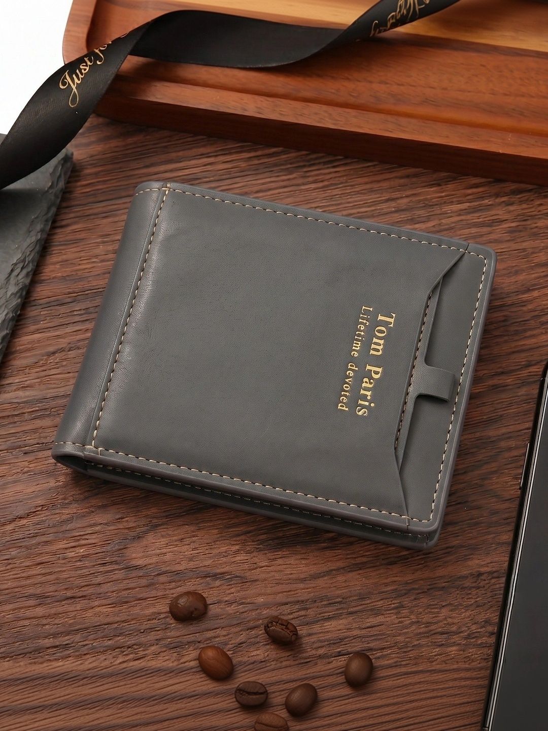 TomParis Men PU Two Fold Wallet-picture-13