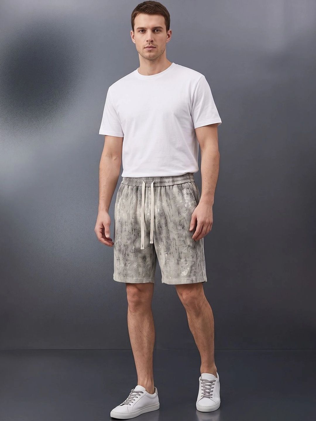 Suo Men Washed Technology Shorts-picture-27
