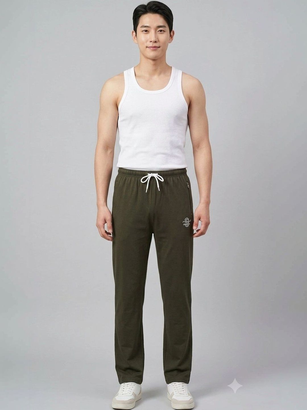 Roadster Men Regular Fit Brand Logo Training Track Pants-picture-33