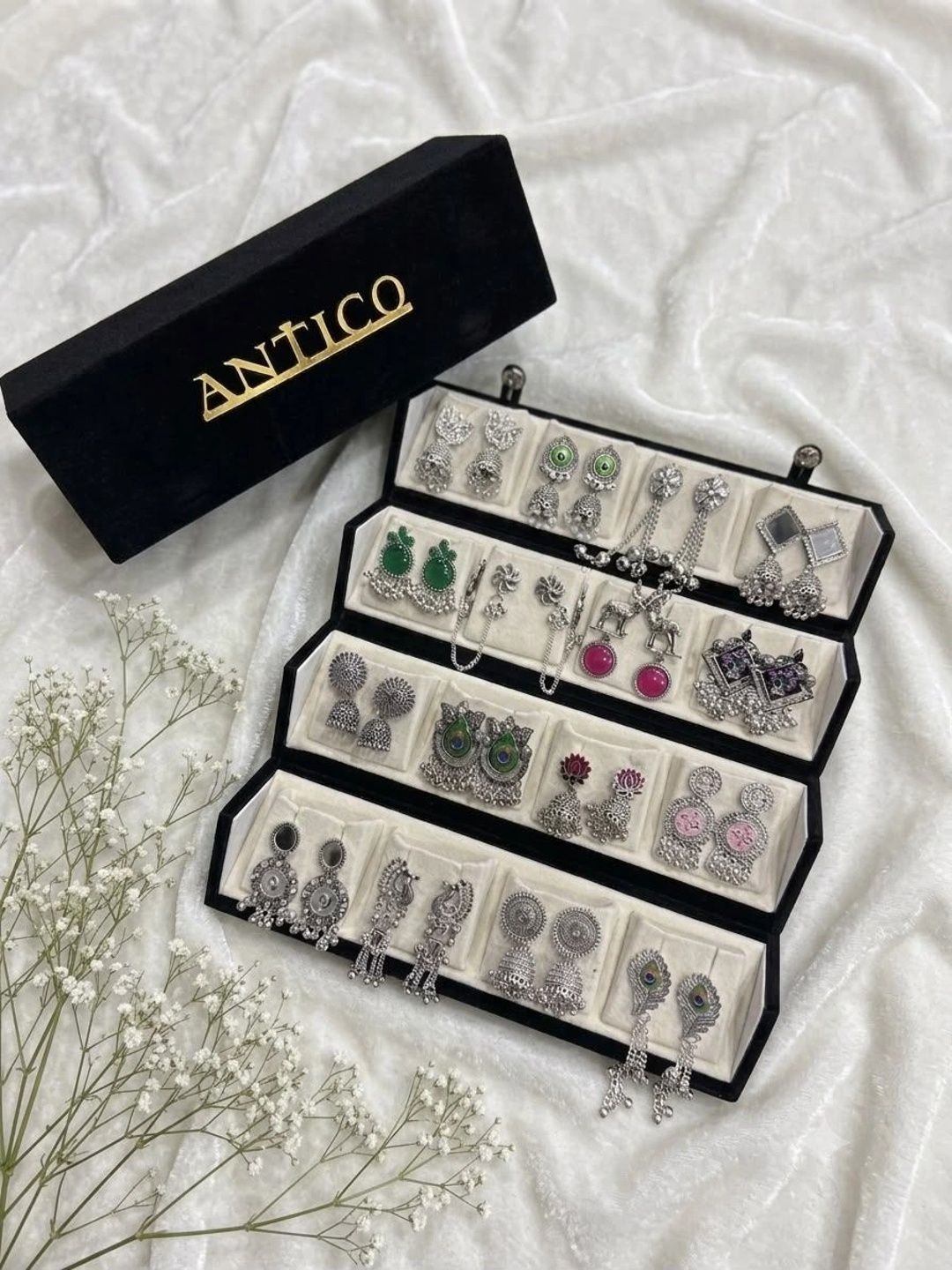 Anouk Circular Jhumkas Earrings-image-41