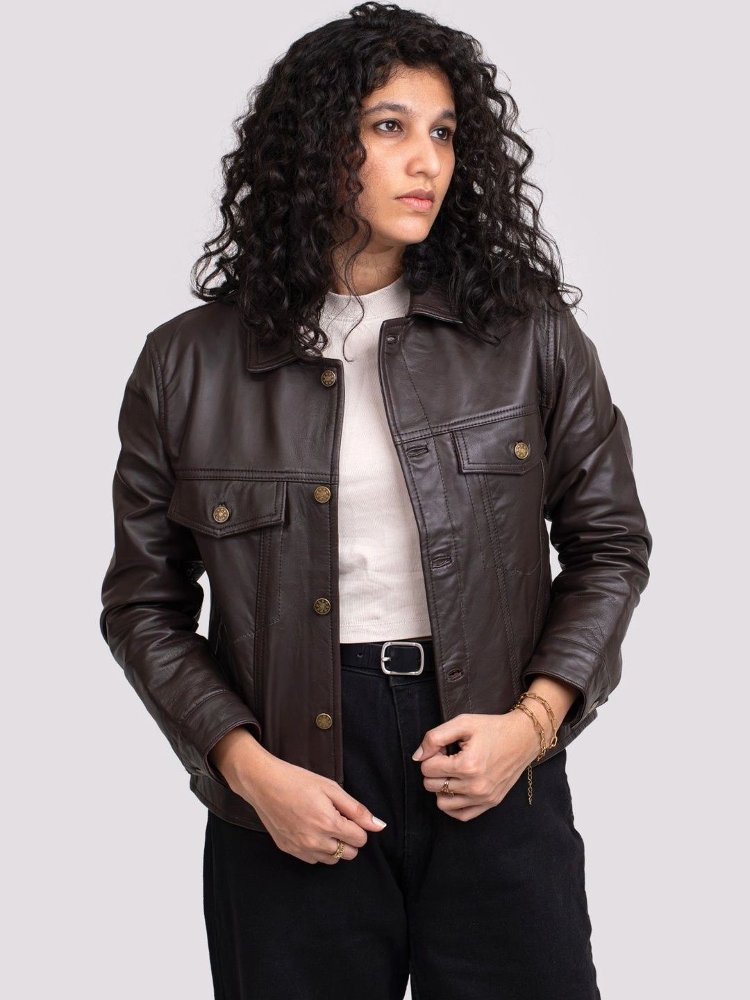 Bellish Women Leather Leather Jacket-picture-12