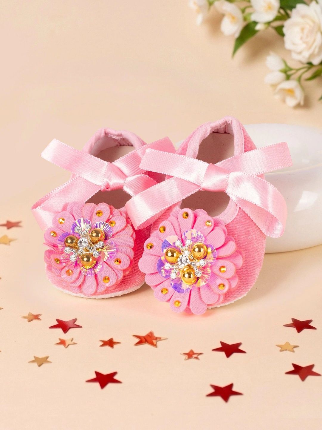 COCO CANDY Girls Cotton Booties-picture-29