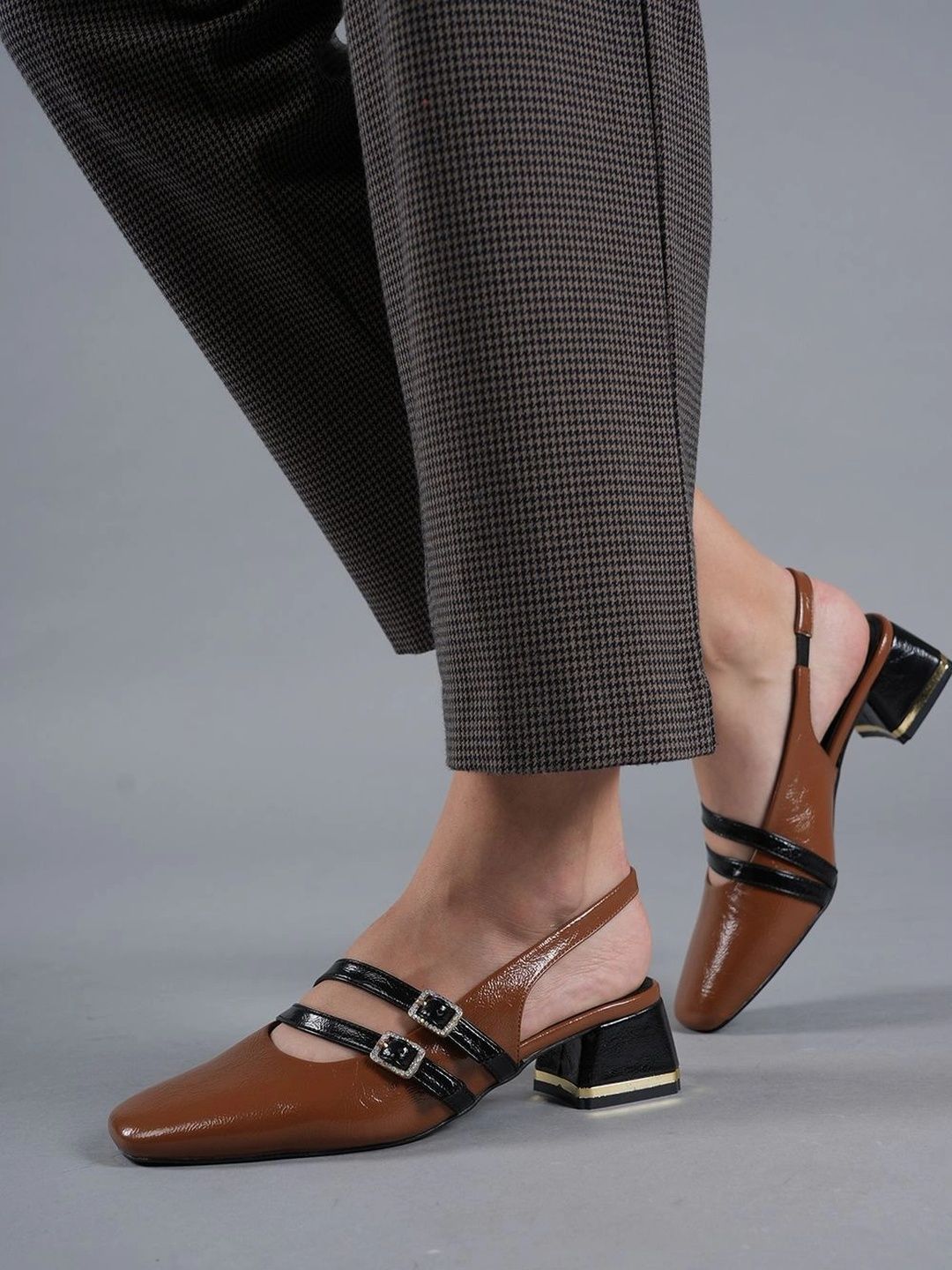 Lavie Block Pumps with Buckles-picture-26