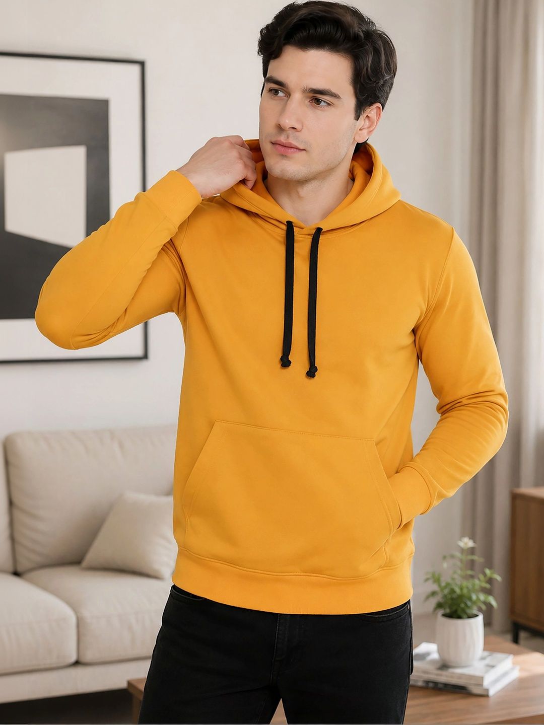 ATIGIANO Men Printed Hooded Sweatshirt-picture-50