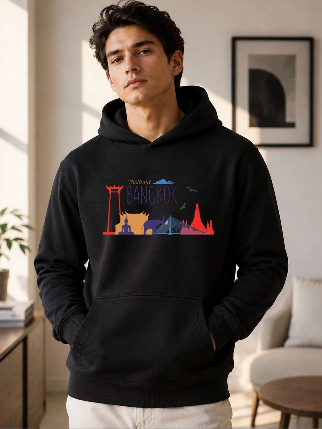 TRENDIFYTEEZ Men Printed Hooded Sweatshirt-picture-31