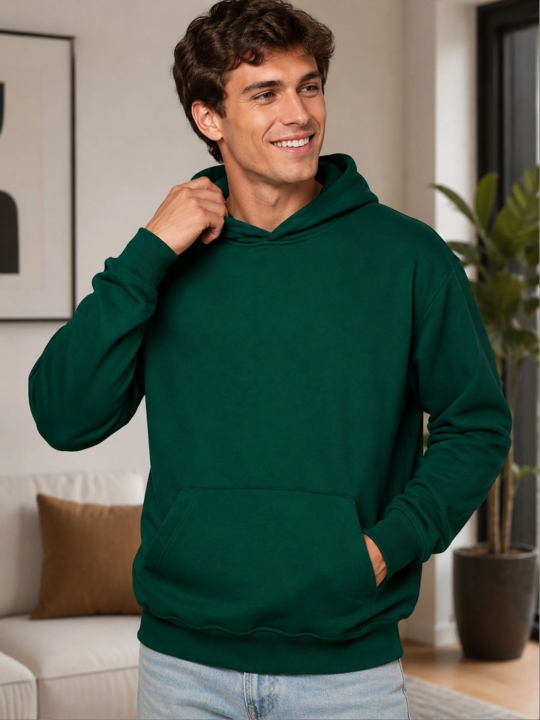 GLITO Men Graphic Printed Hooded Sweatshirt-picture-15