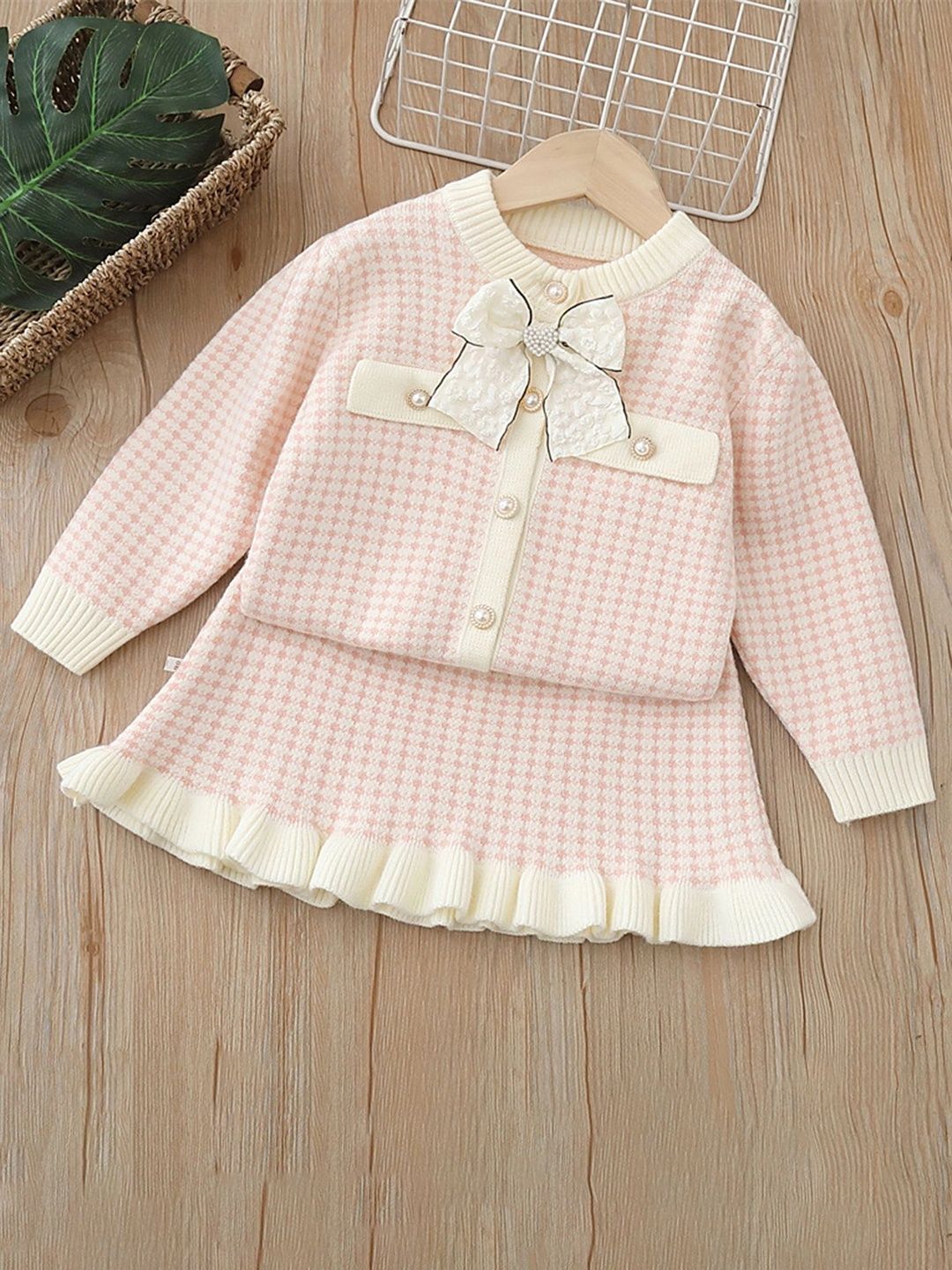 LULU & SKY Girls Printed Top with Skirt-picture-42