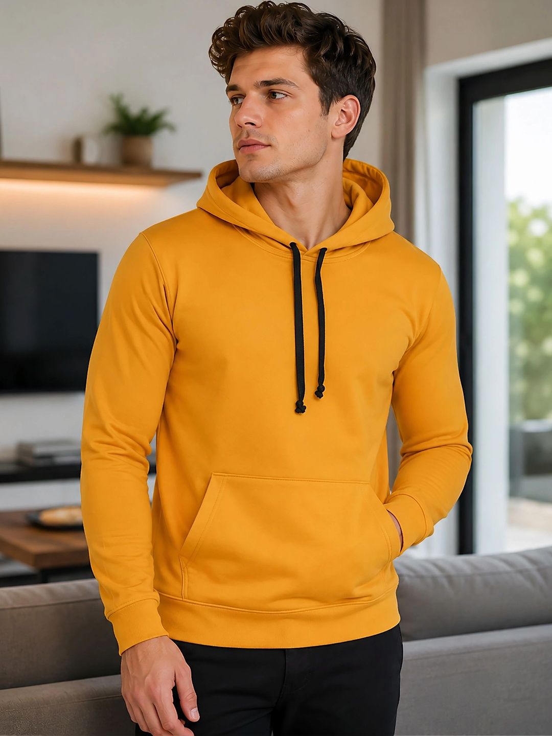 SZN Men Printed Hooded Sweatshirt-picture-48