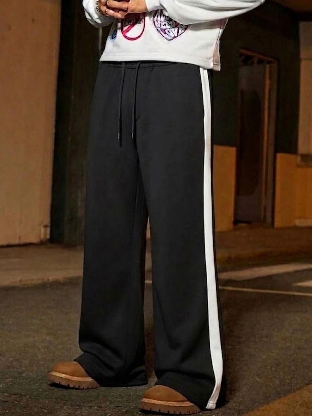 PROGENY Men Relaxed Fit Training Track Pants-picture-23