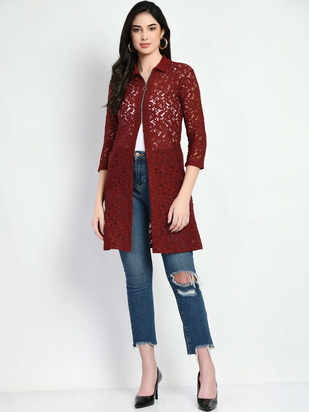 RAYWOS Women Longline Shrug-picture-18