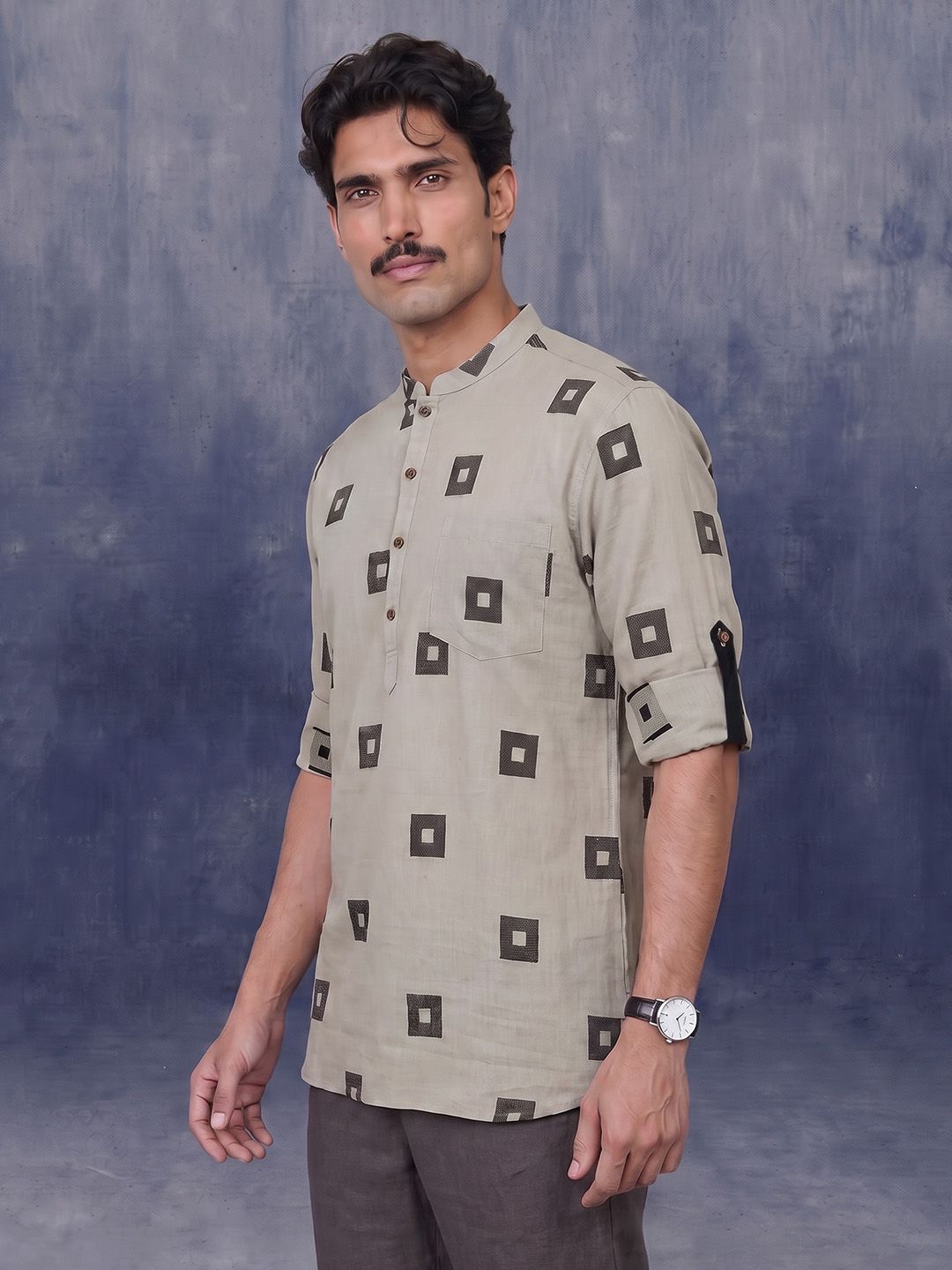 Taavi Woven Legacy Self Design Kurta-picture-14