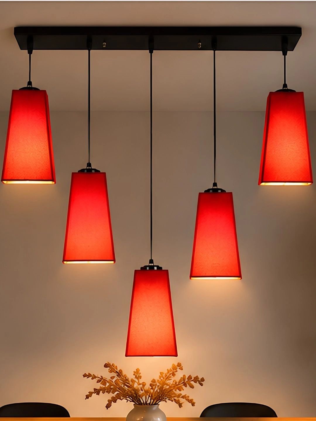 Myntra Elegant Homes Red Contemporary Ceiling Lamp-picture-57
