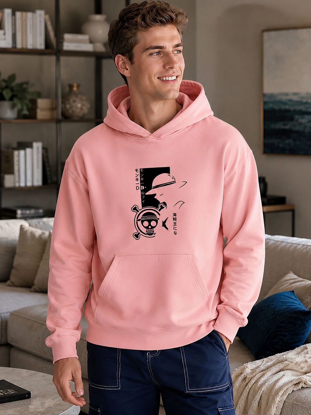 SZN Men Graphic Printed Hooded Sweatshirt-picture-54