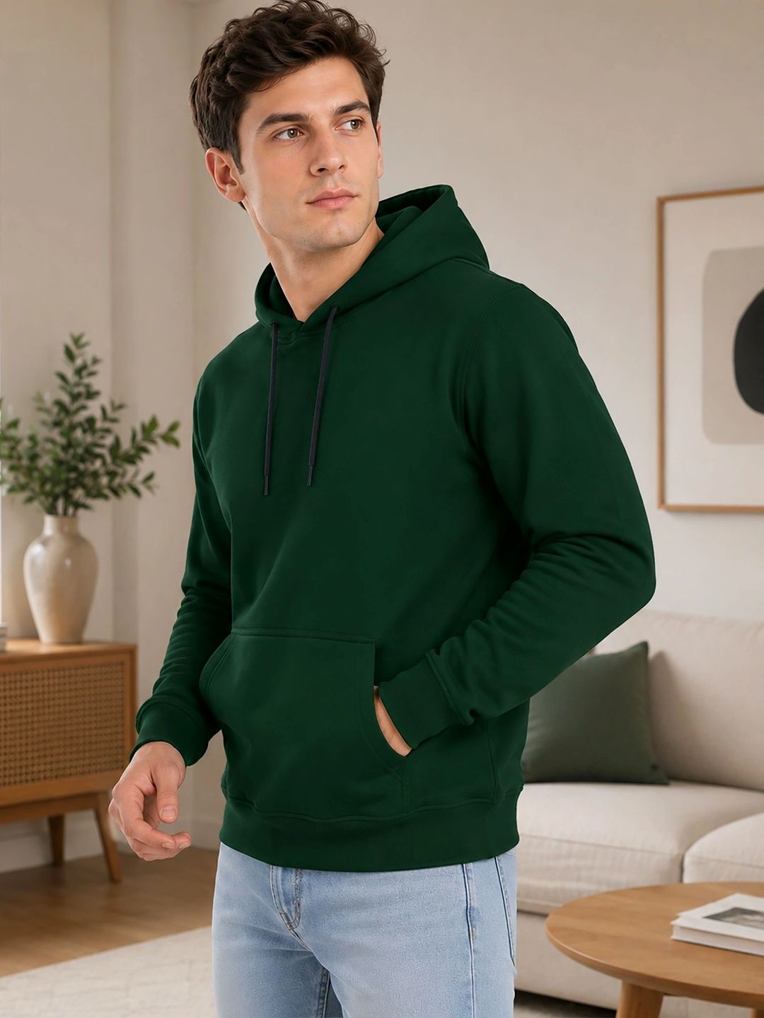 THE BEETEL HOUSE Men Printed Hooded Sweatshirt-picture-29