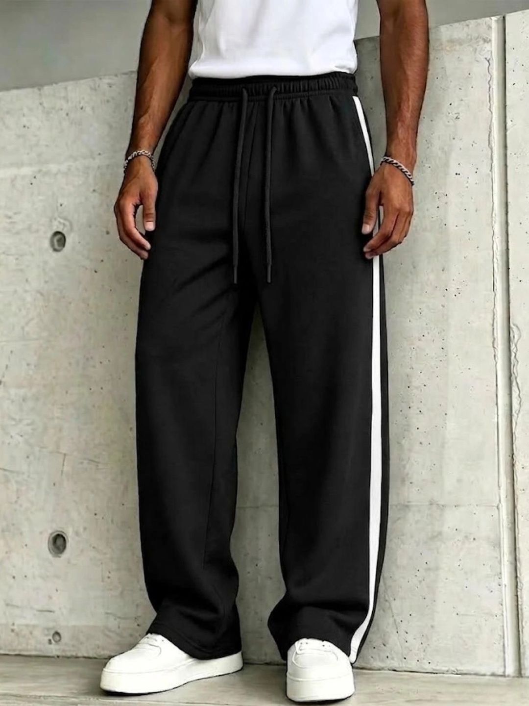 PROGENY Men Relaxed Fit Training Track Pants-picture-23