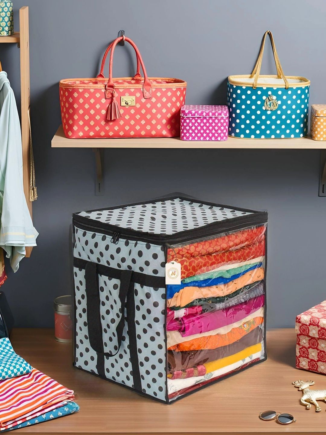 AARON INC Black Set of 1 Reusable Multi-Utility Organisers-picture-56