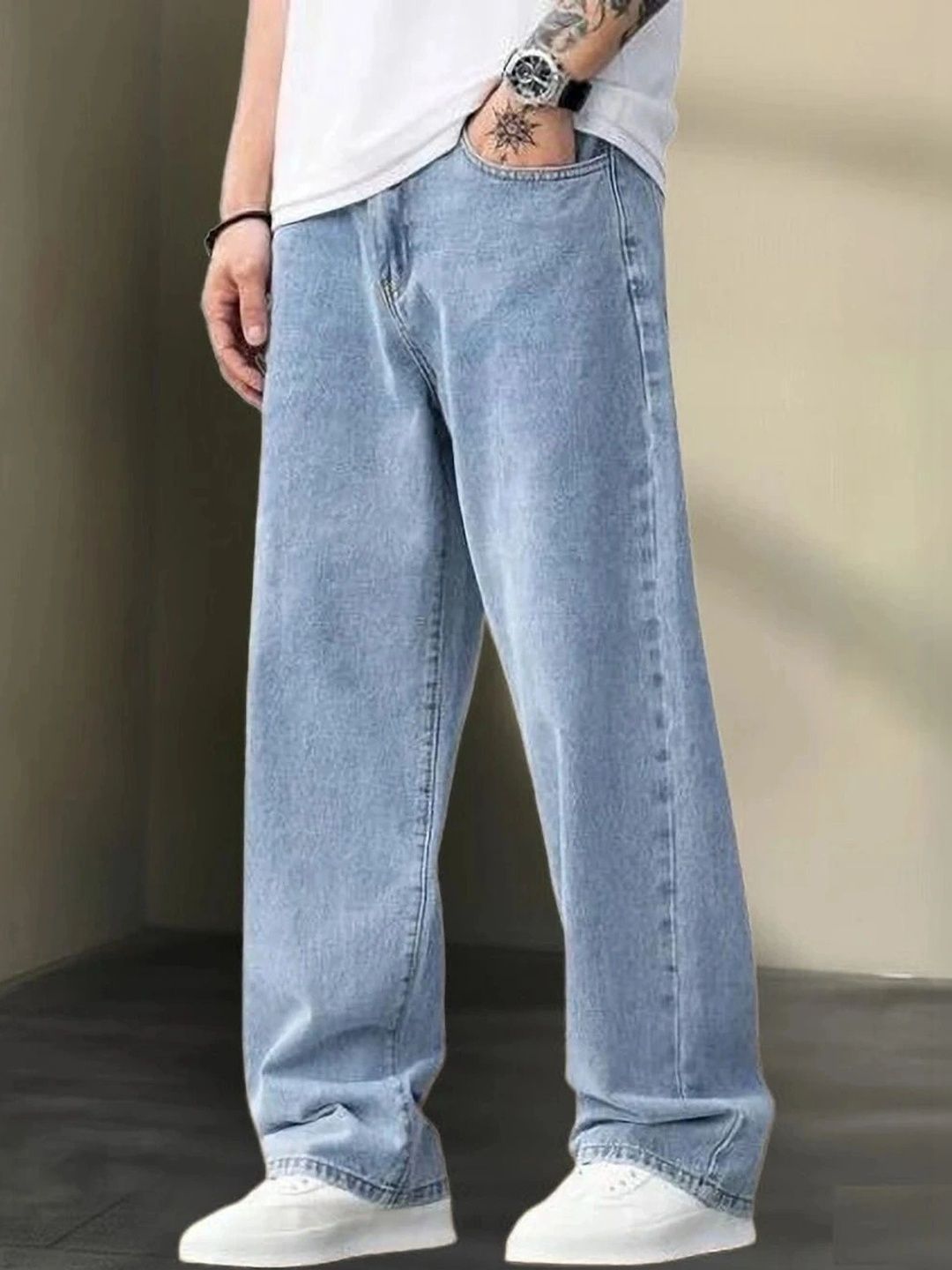 Wanted Men Regular Fit Mid-Rise Stretchable Jeans-picture-12