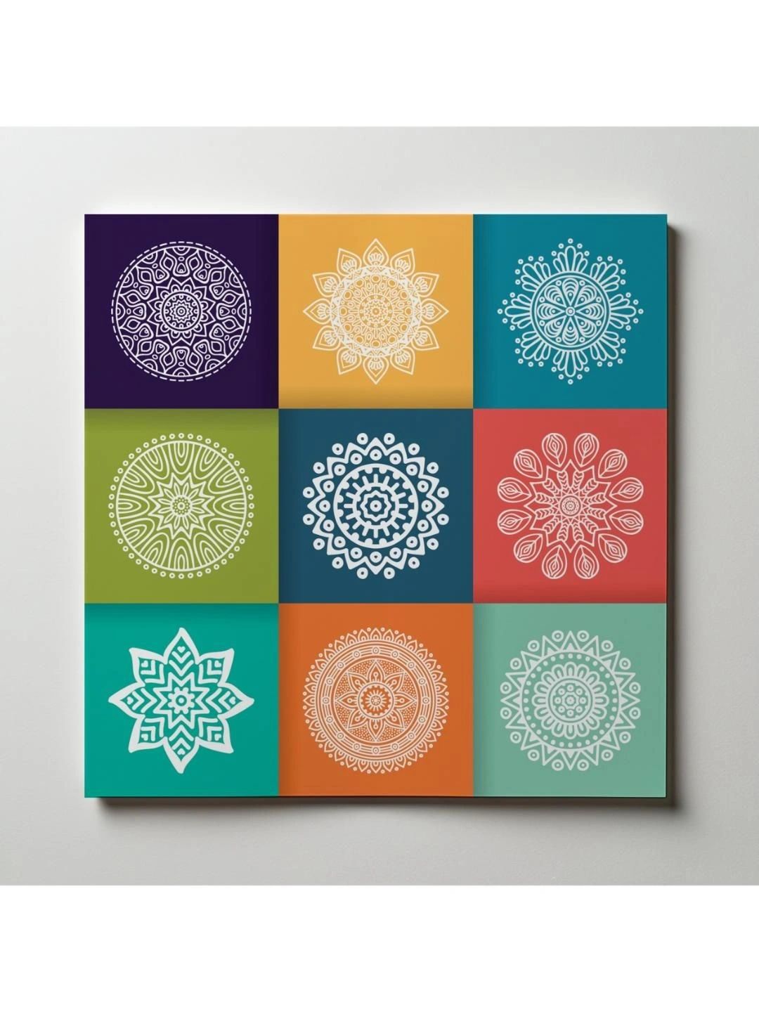 ARTOLIC Red & Blue Printed Self Adhesive Wall Sticker-image-13