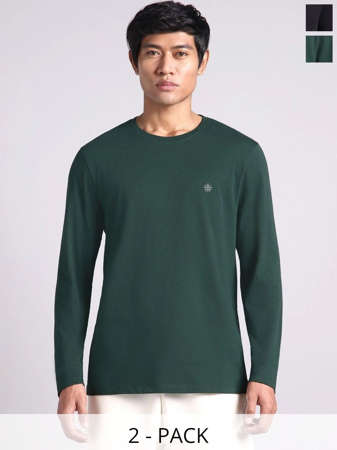 CULT Men Brand Logo 2 Bio Finish T-shirt-picture-17