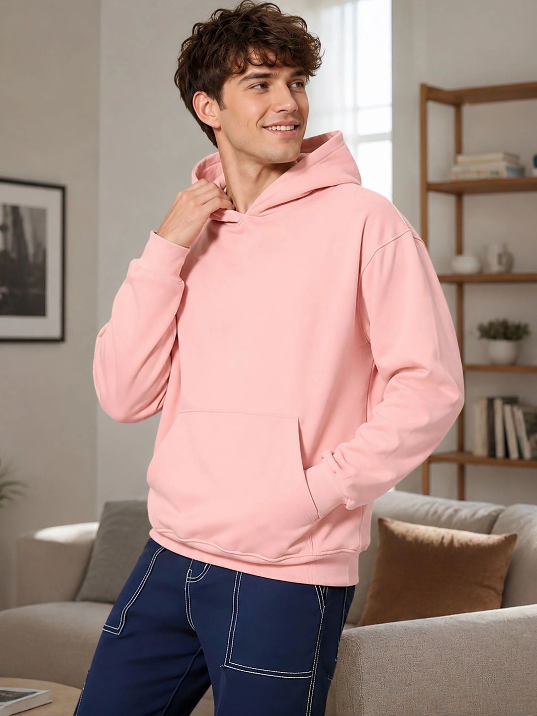 SZN Men Printed Hooded Sweatshirt-picture-50