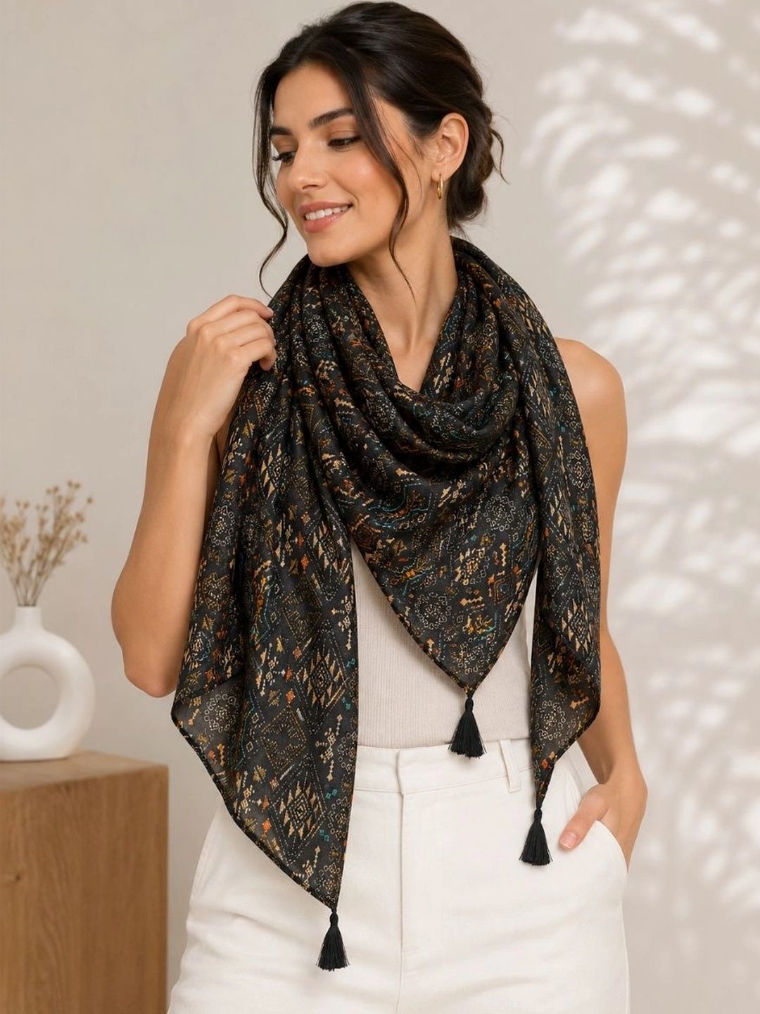 ESTA Women Printed Scarf-image-32