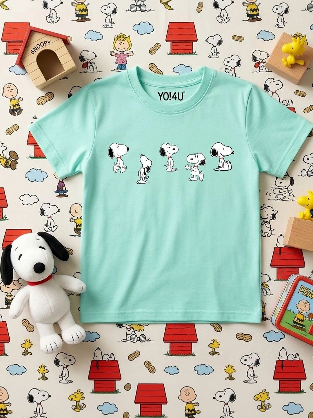 BAESD Kids Printed Bio Finish T-shirt-picture-41