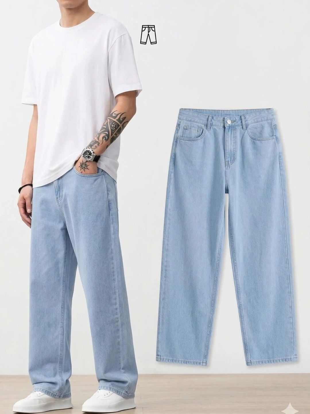 Wanted Men Regular Fit Mid-Rise Stretchable Jeans-picture-18