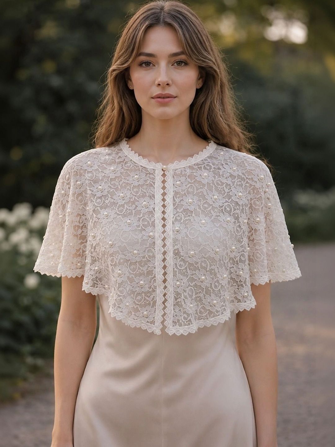 Zarinivas Women Embellished Crop Sheer Shrug-image-48