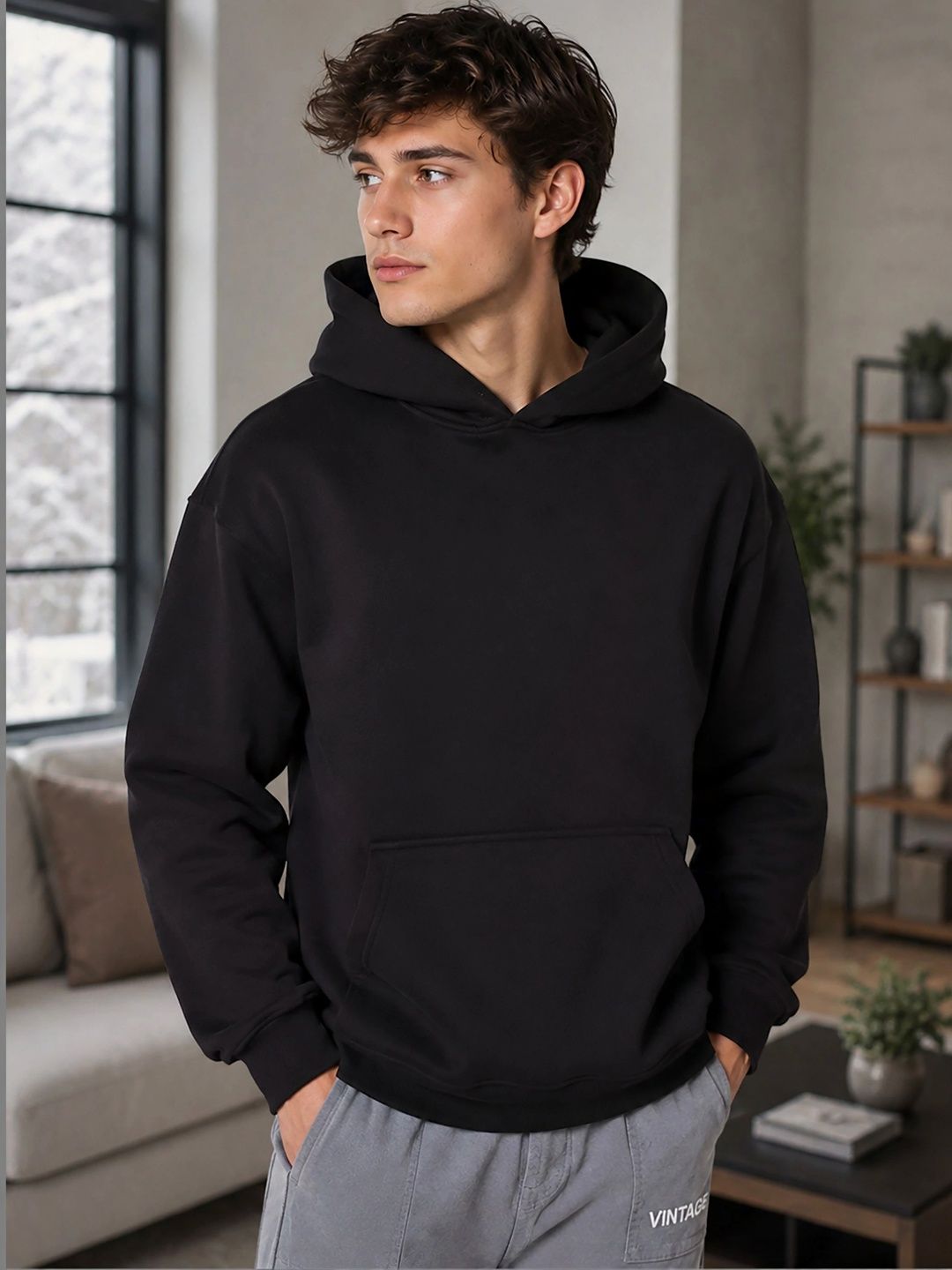 ATIGIANO Men Printed Long Sleeves Hooded Sweatshirt-picture-49