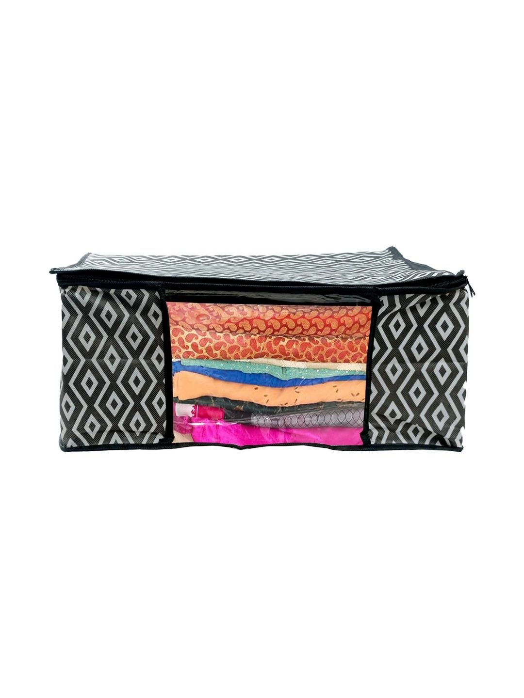 AARON INC Black Set of 1 Reusable Sweater Bag Organisers-picture-3
