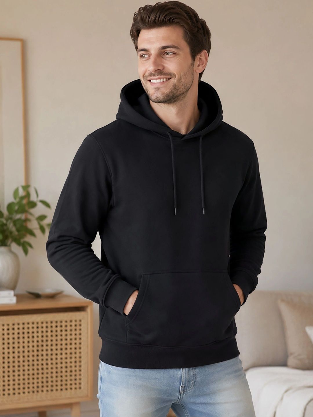 GLITO Men Printed Hooded Sweatshirt-picture-28