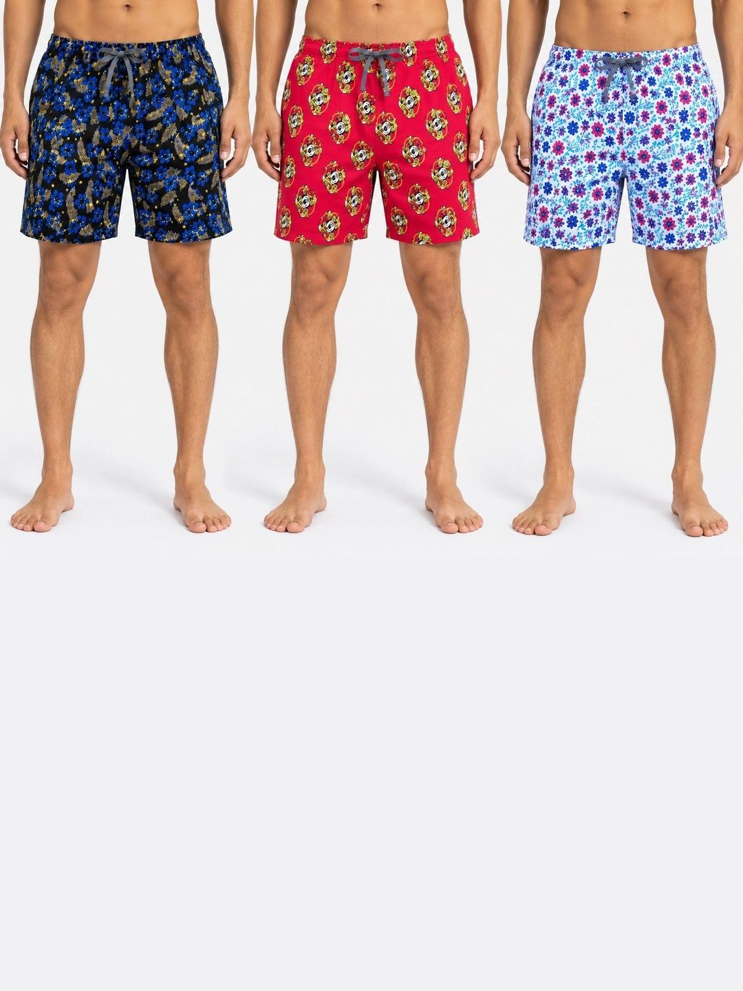 NAUGHTYMEN Men Floral Printed Shorts-picture-44