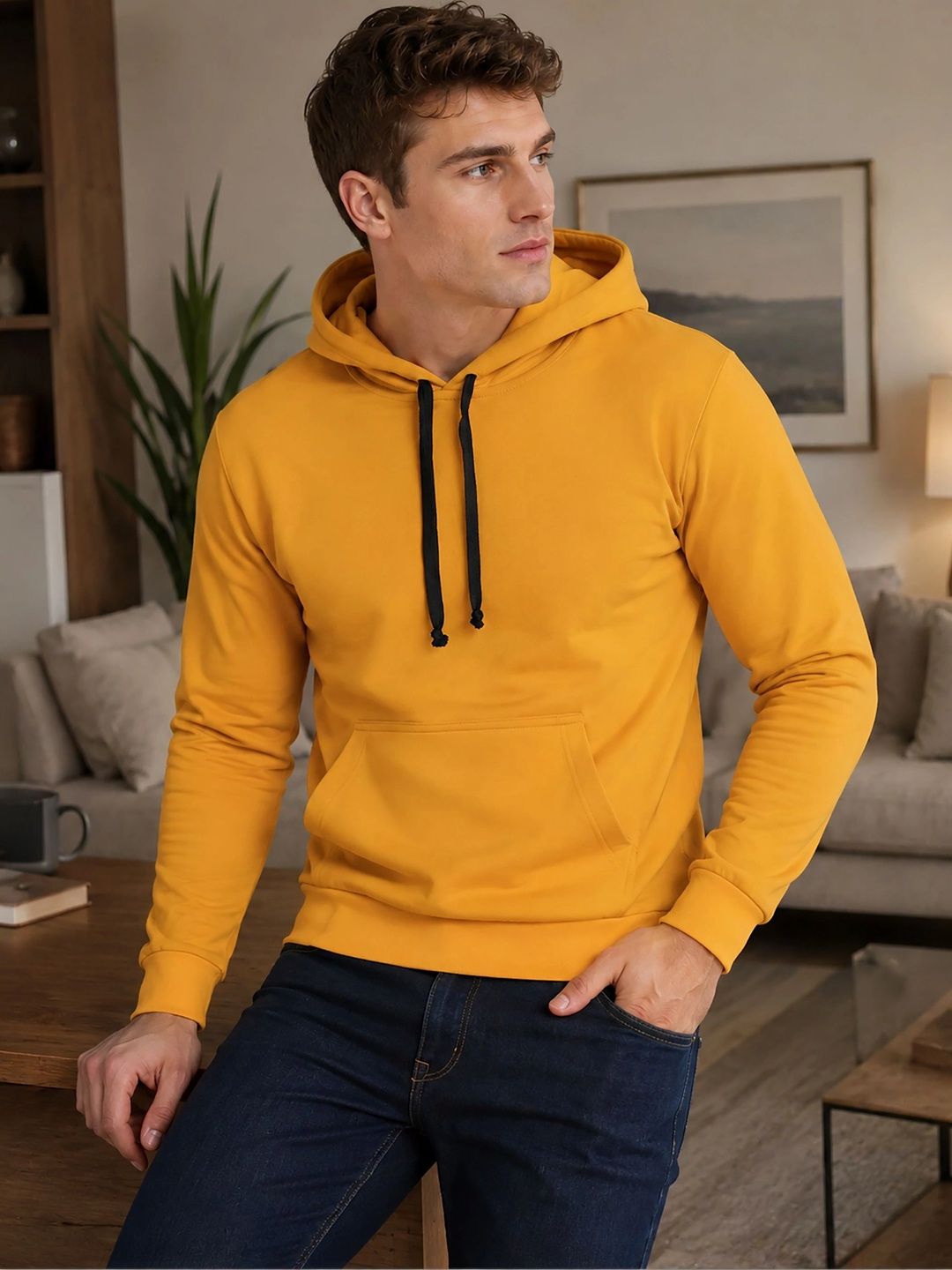 MaverIQ Men Printed Hooded Sweatshirt-picture-21