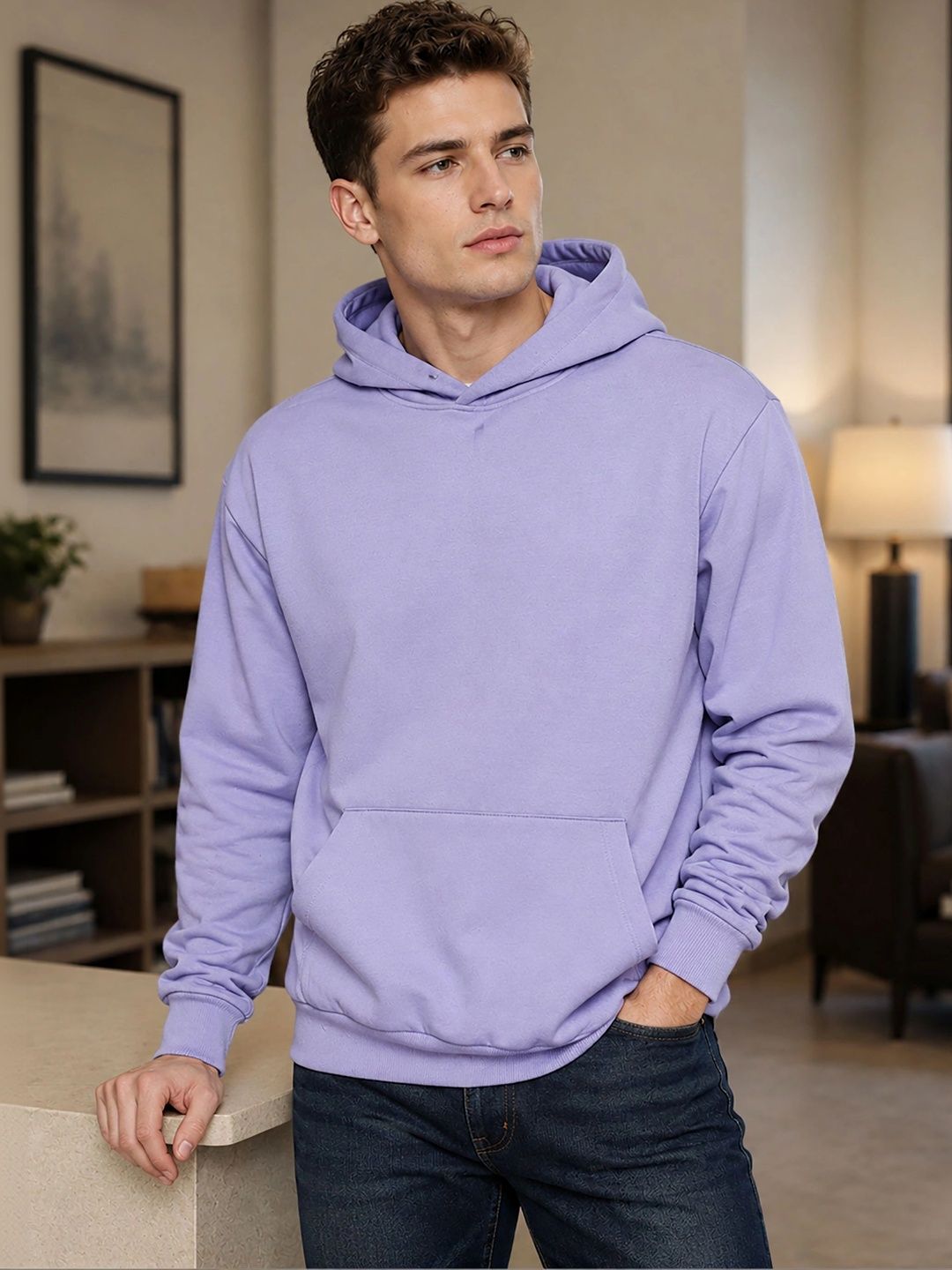 ATIGIANO Men Printed Hooded Sweatshirt-picture-24