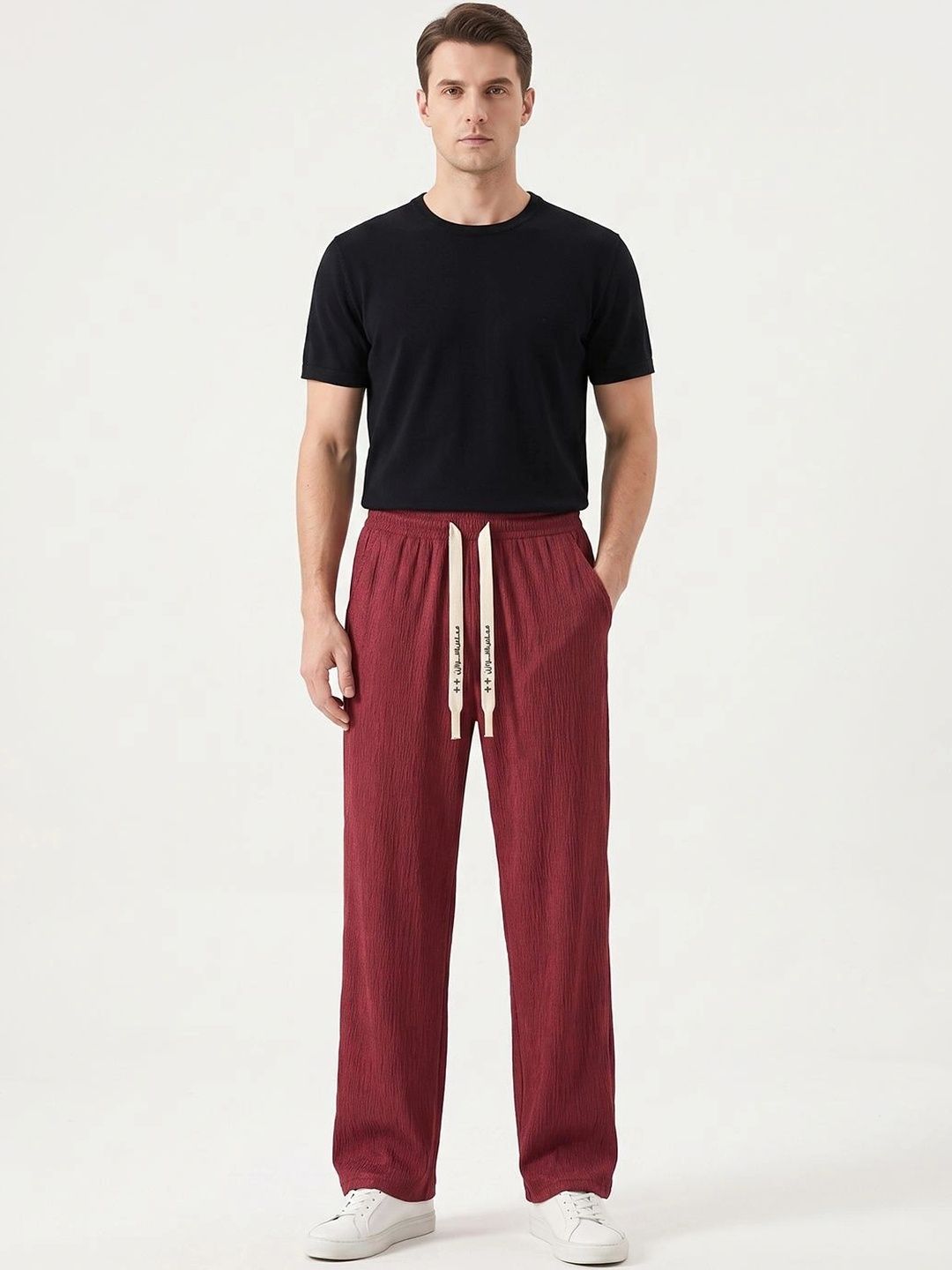 Suo Men Easy Wash Trousers-picture-53