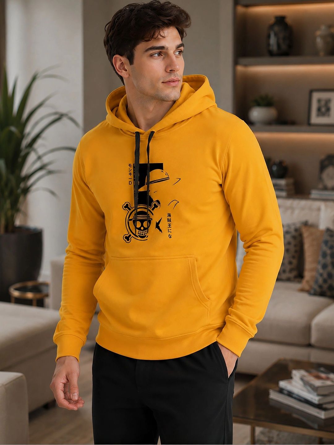 MaverIQ Men Printed Hooded Sweatshirt-picture-24