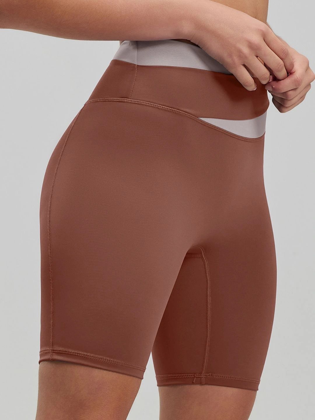 StyleCast Flex Women Skinny Fit High-Rise Training or Gym Shorts-picture-29