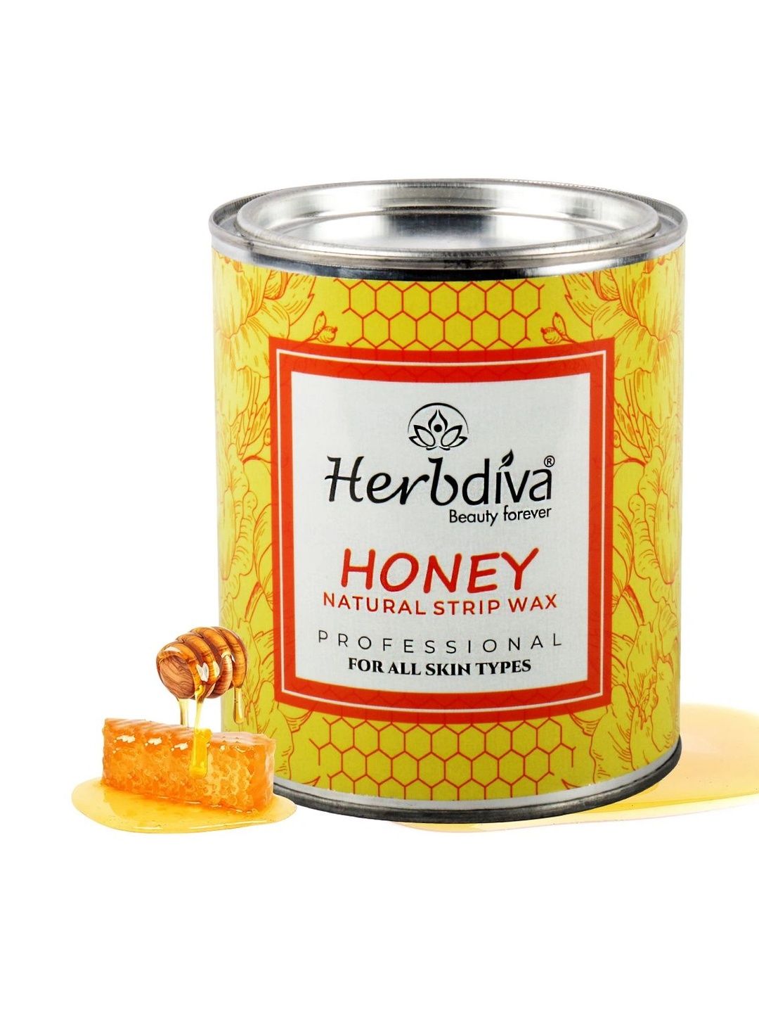 Herbdiva Honey Hair Removing Wax - 1 kg-picture-18