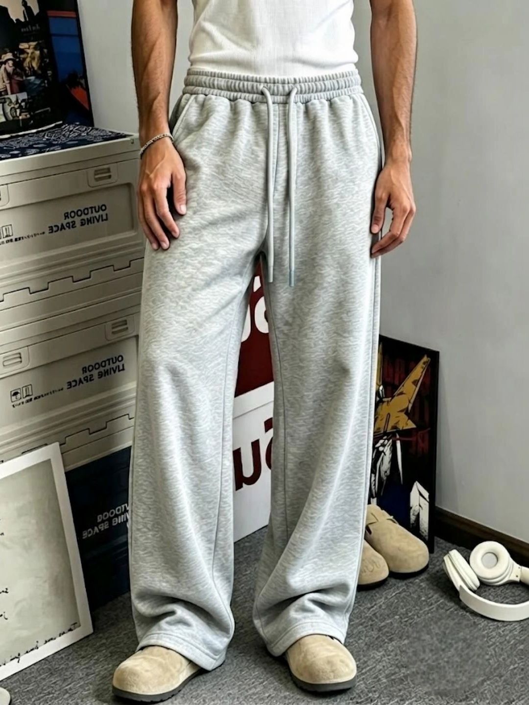 PROGENY Men Relaxed Fit Training Track Pants-picture-35